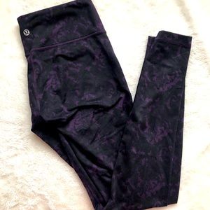 Lululemon Wunder Under full length tights